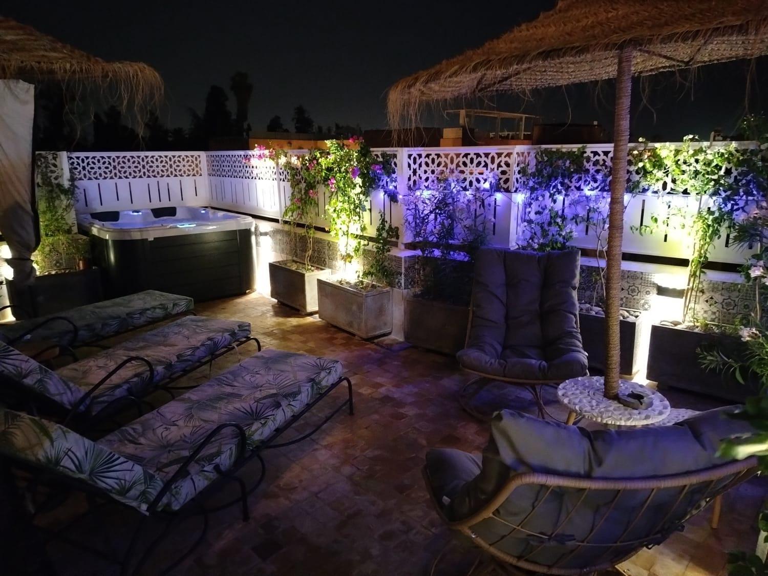 Riad & Spa Sous Le Soleil Chez Jerome Et Pamela Ch Marrakchi Маракеш Екстериор снимка